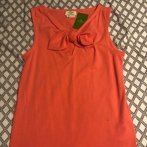 Kate Spade Bow tank NWT